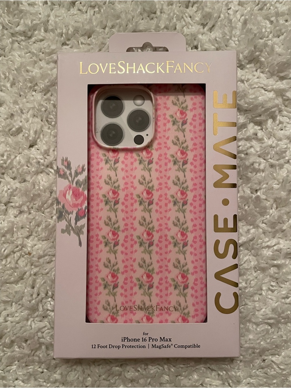 LoveShackFancy x Target Case-Mate Blooming Heirloom iPhone 16 Pro Max Case